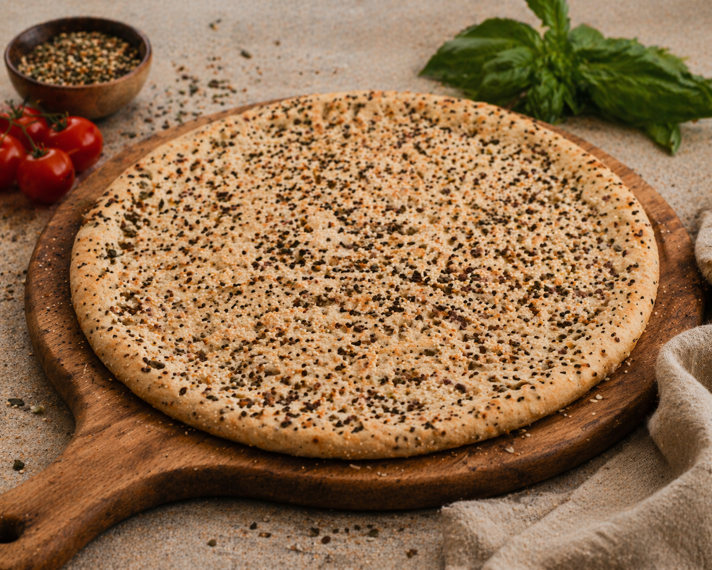 Wild Seeds and Kitchen Sprouted Pizza Base (Keto, GF and Wholemeal Options Available)
